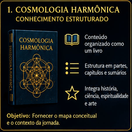 Ilustração do grimório: Cosmologia Harmônica