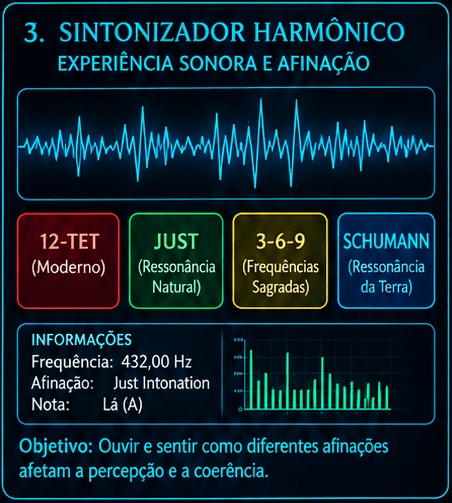 Ilustração do grimório: Sintonizador Harmônico